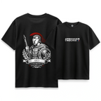 PremierRound® - 'Ares' Engraving Oversized T-Shirt
