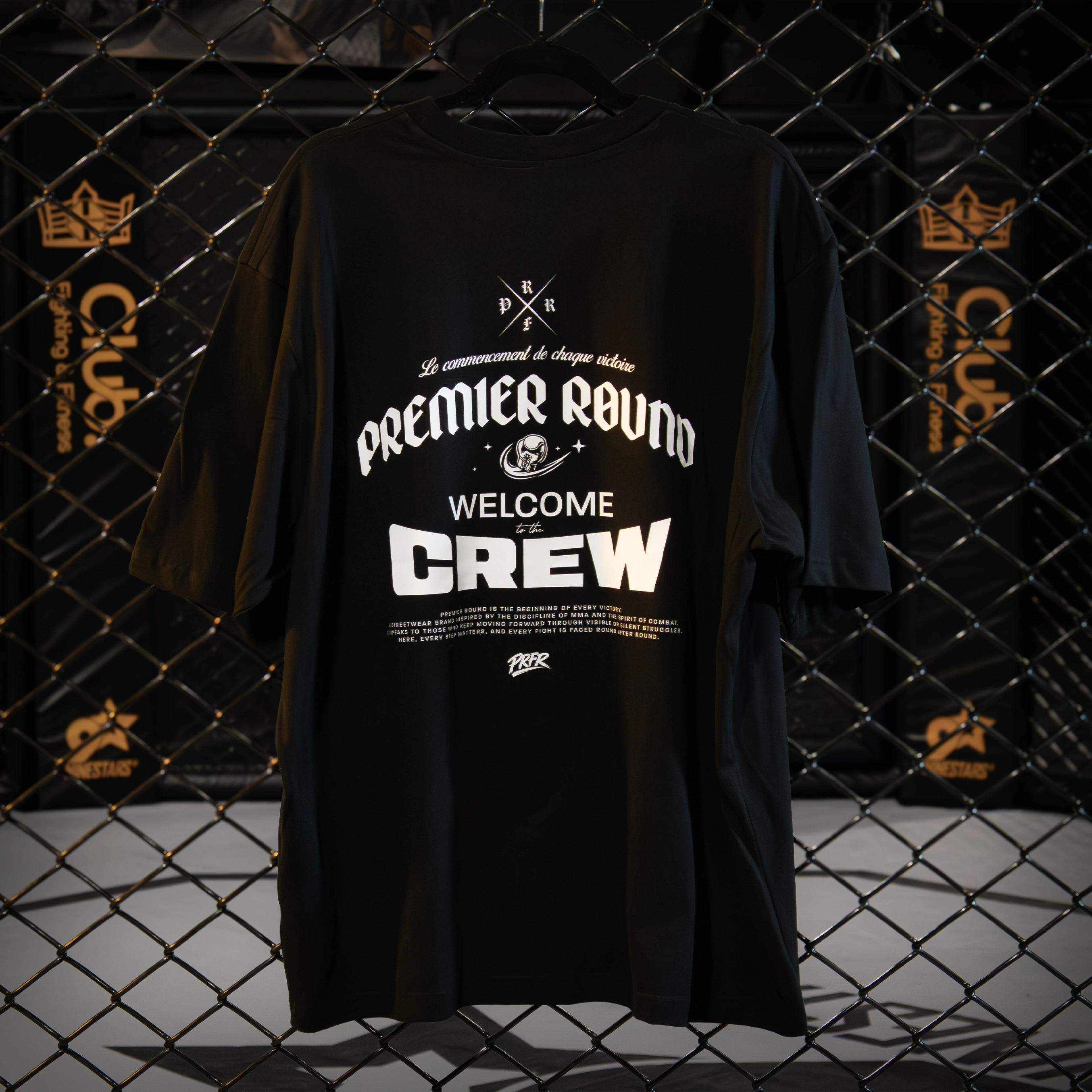 PremierRound® - 'Welcome to the Crew' Oversized T-shirt (N)