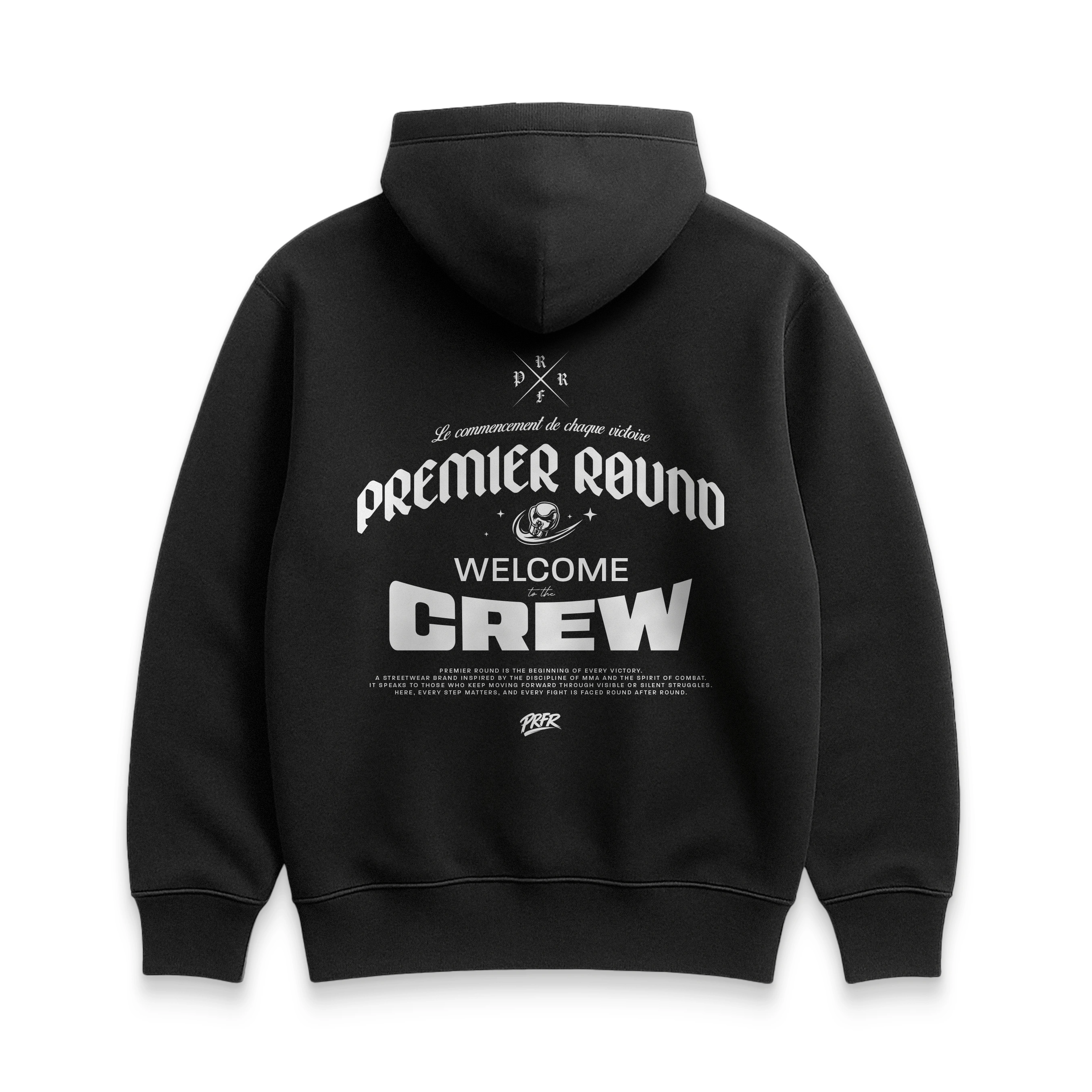 PremierRound® - 'Welcome to the Crew' Hoodie Oversize (N)