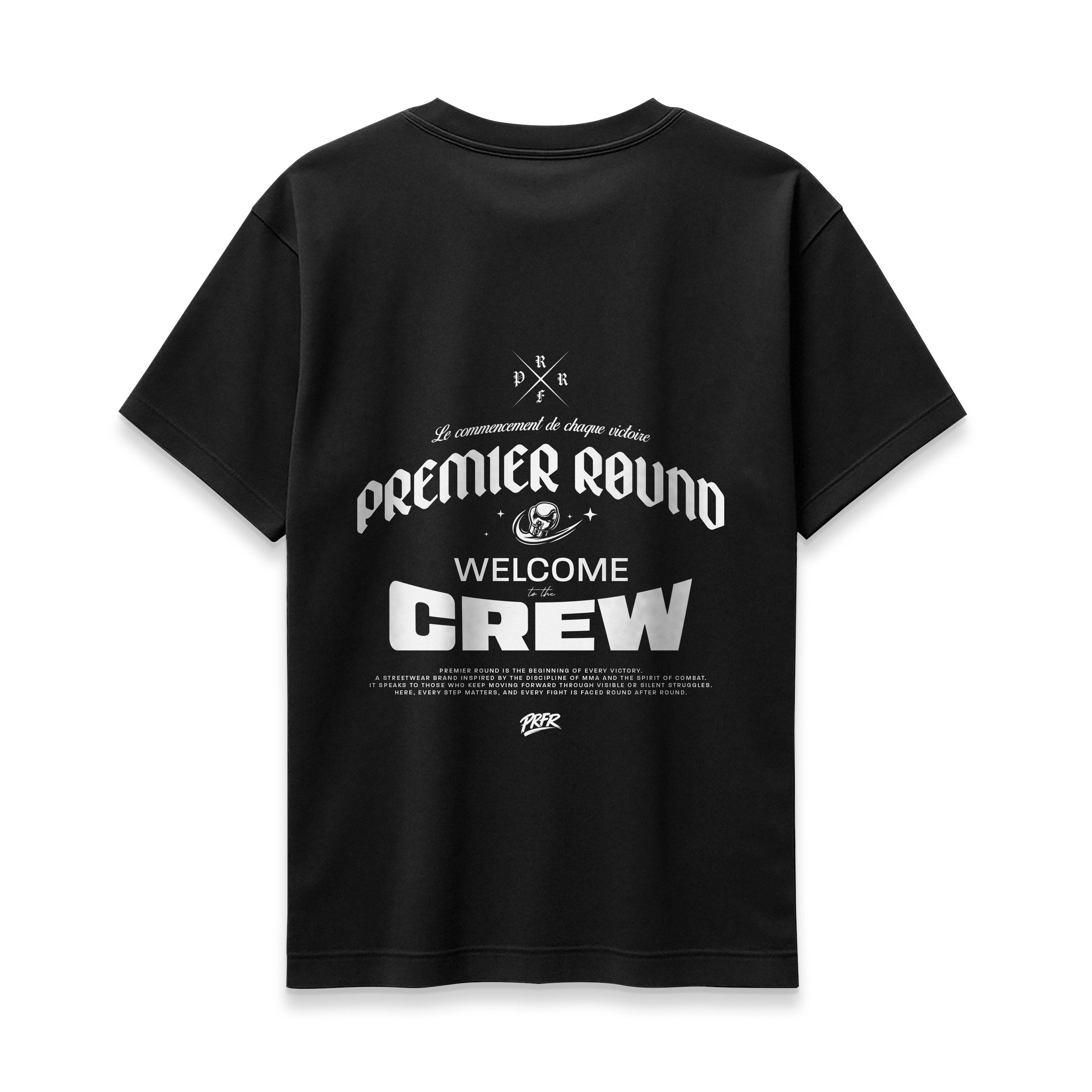 PremierRound® - 'Welcome to the Crew' Oversized T-shirt (N)